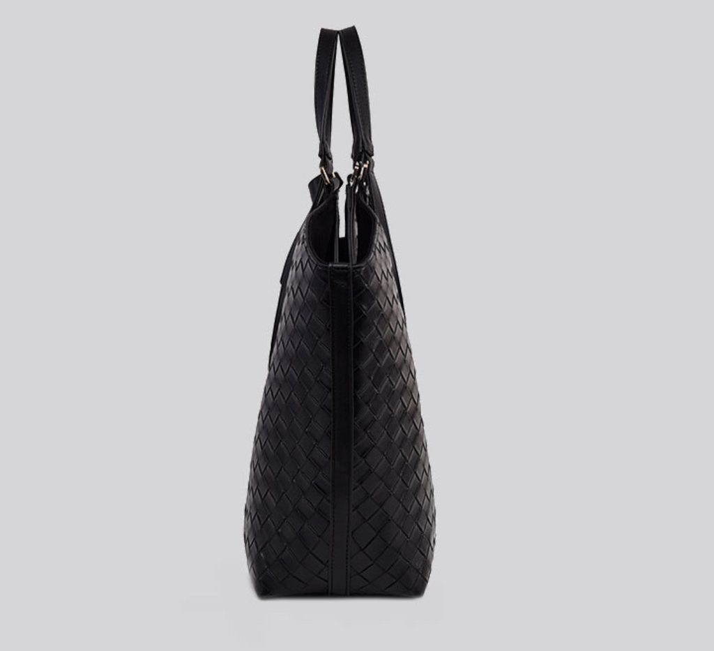 Sophia Woven Carryall Bag