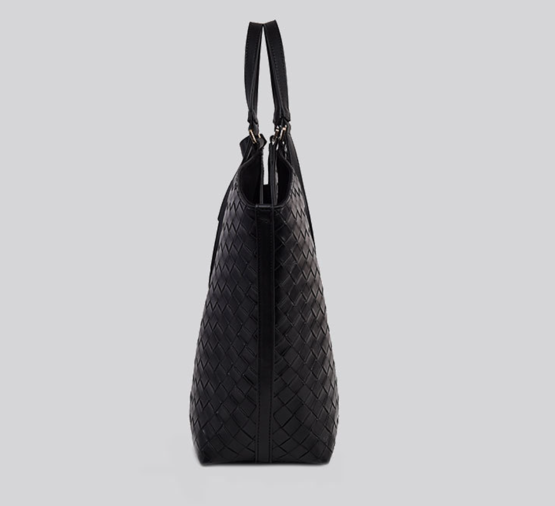 Sophia Woven Carryall Bag