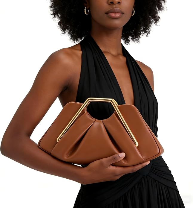 Chic Ruched Cloud Tote