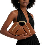 Chic Ruched Cloud Tote