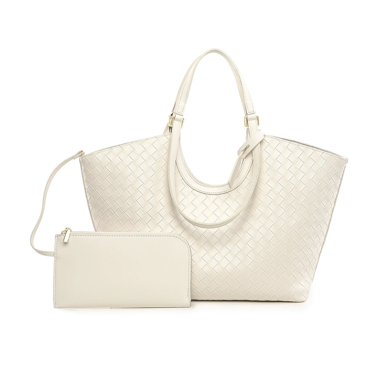 Sophia Woven Carryall Bag